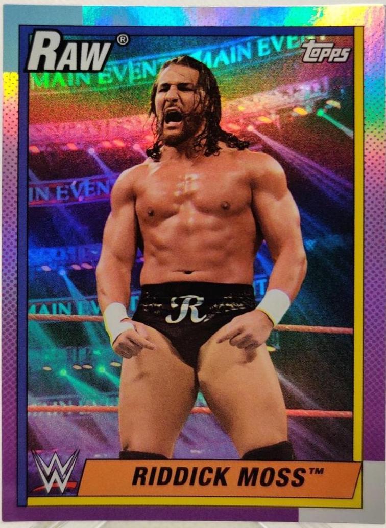 Riddick Moss [Rainbow Foil] #36