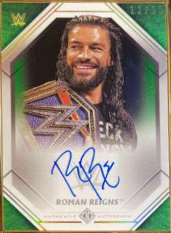 Roman Reigns [Green] #A-RR