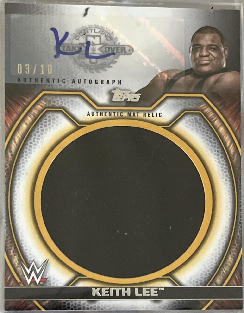 Keith Lee [Gold Autograph] #M-KL
