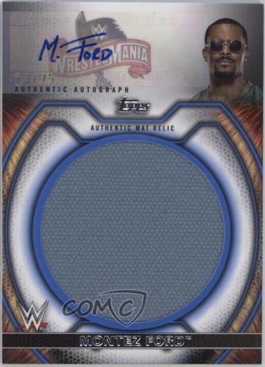 Montez Ford [Blue Autograph] #M-MO
