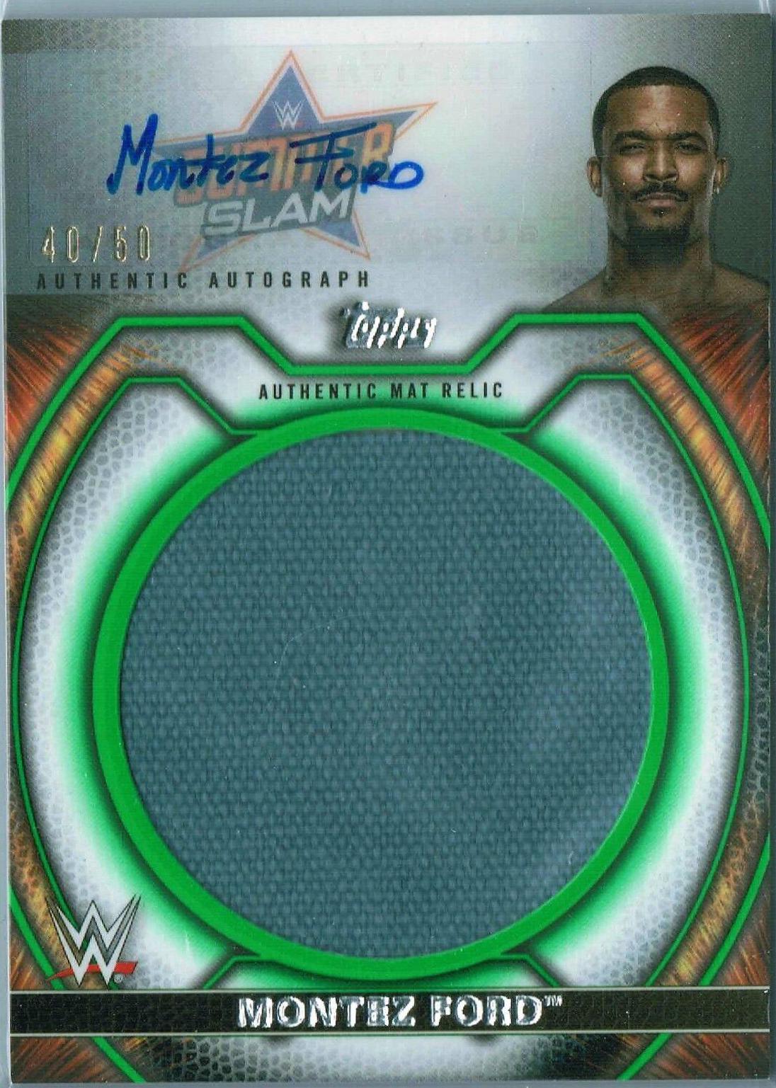 Montez Ford [Green Autograph] #M-MF