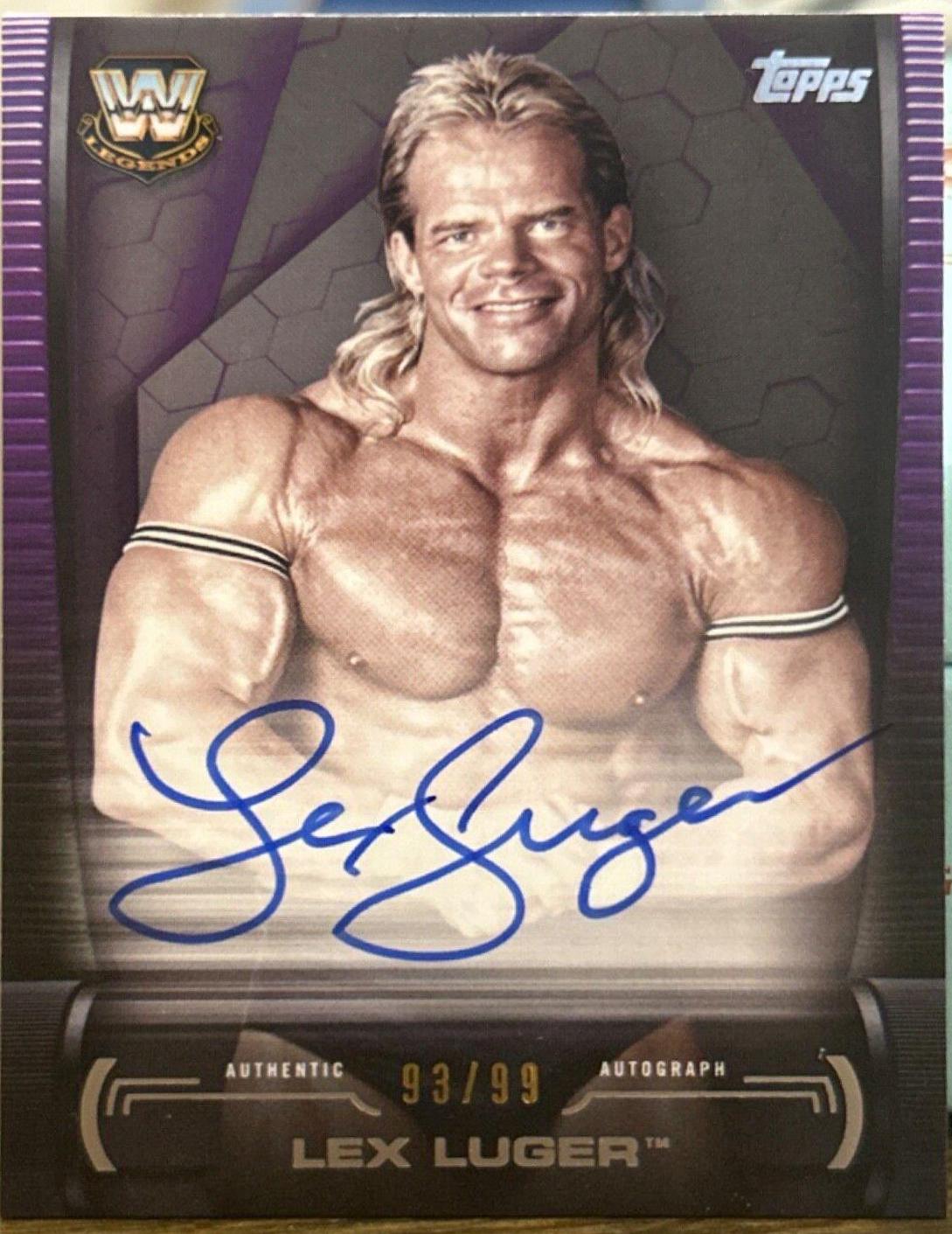 Lex Luger [Purple] #A-LL