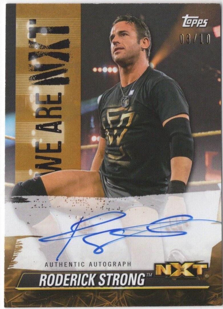Roderick Strong [Gold] #A-RS