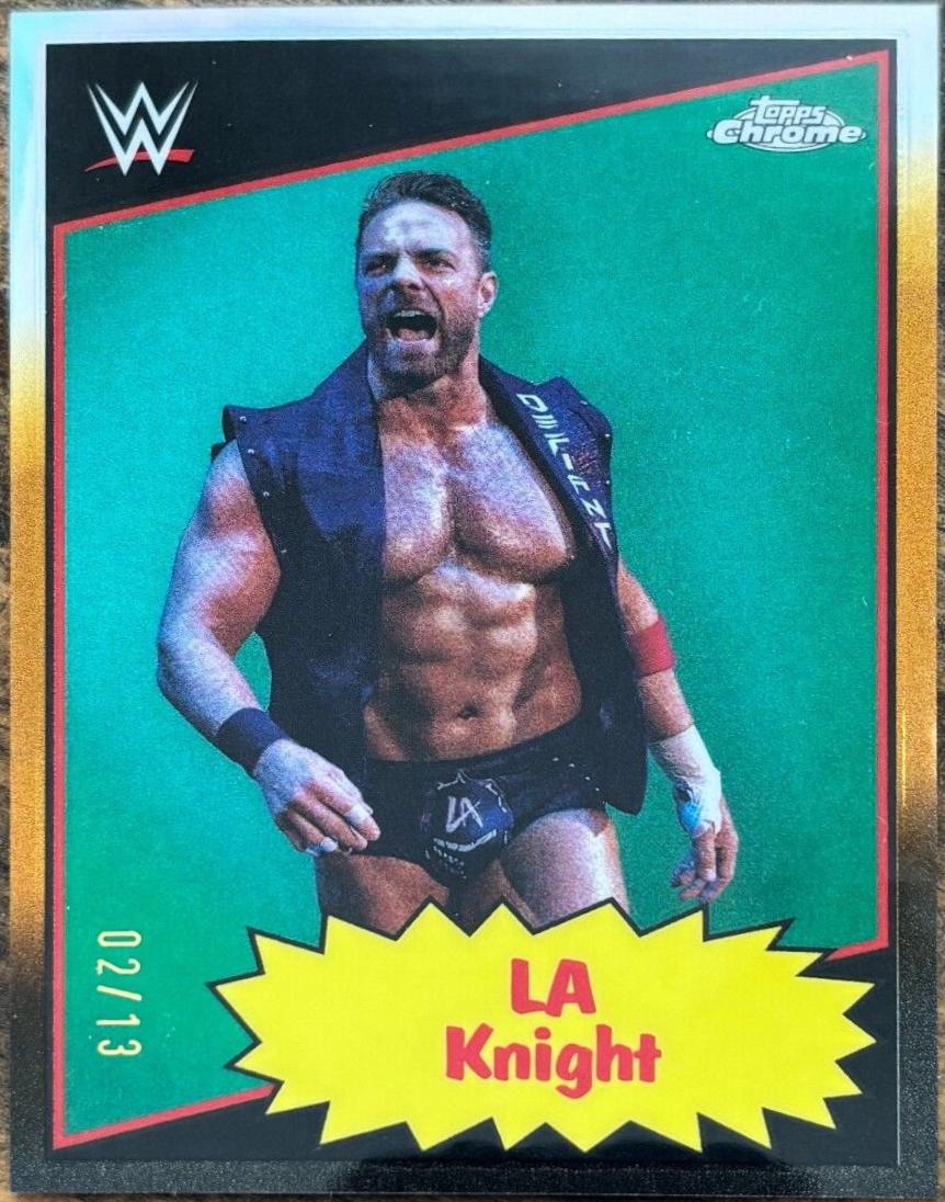 LA Knight [Black Refractor] #85TC-LA