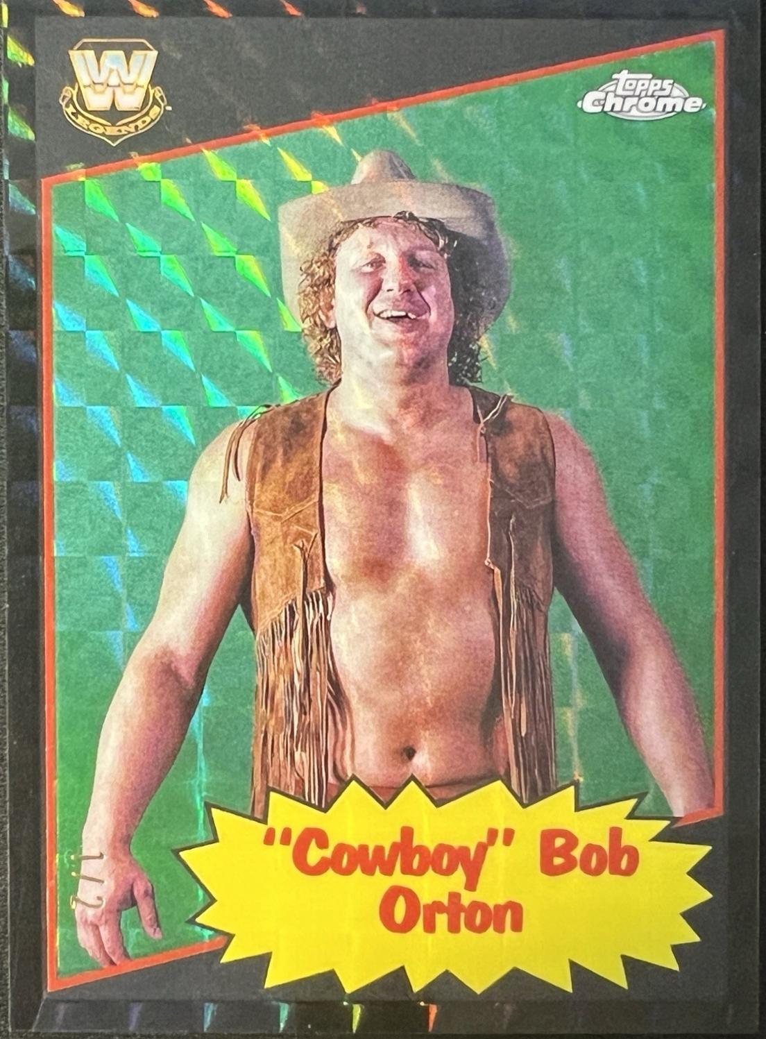 Cowboy Bob Orton [Black Geometric Refractor] #85TL-BO