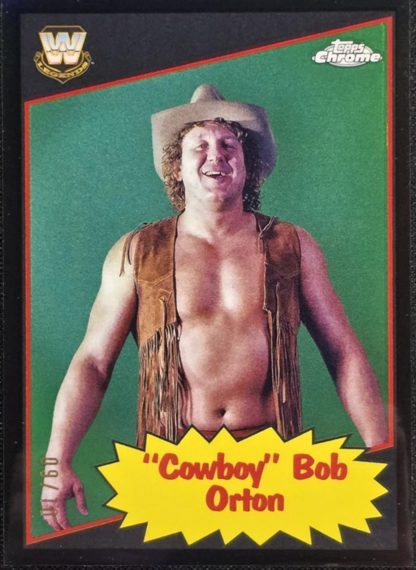 Cowboy Bob Orton [Black Refractor] #85TL-BO