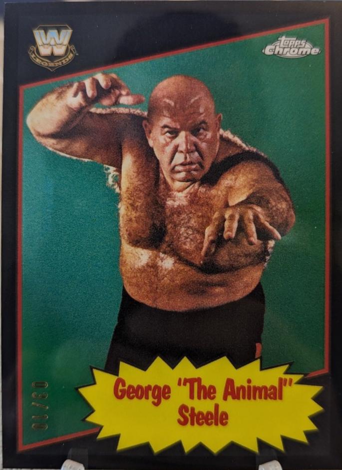 George The Animal Steele [Black Refractor] #85TL-GS