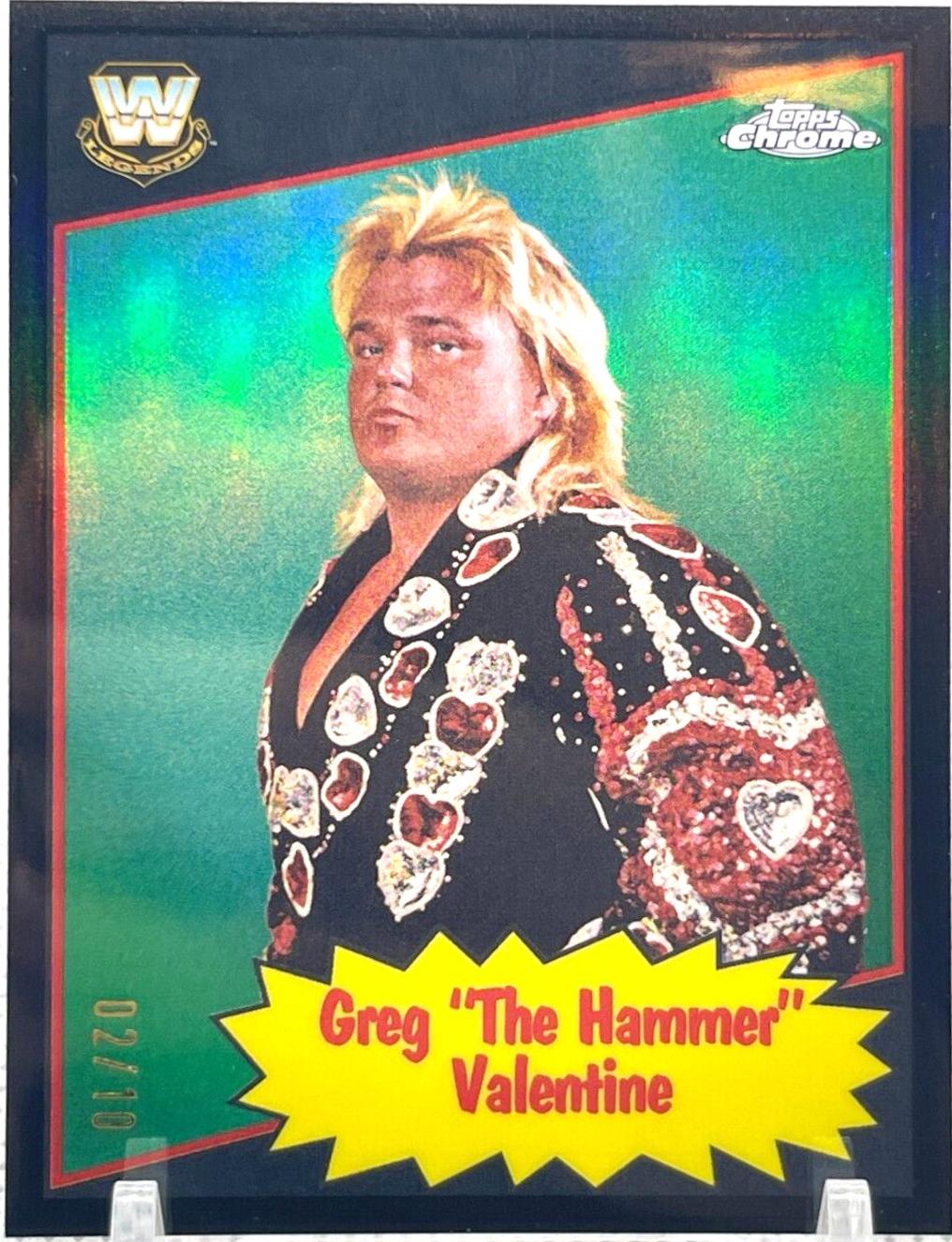 Greg The Hammer Valentine [Black Refractor] #85TL-GV