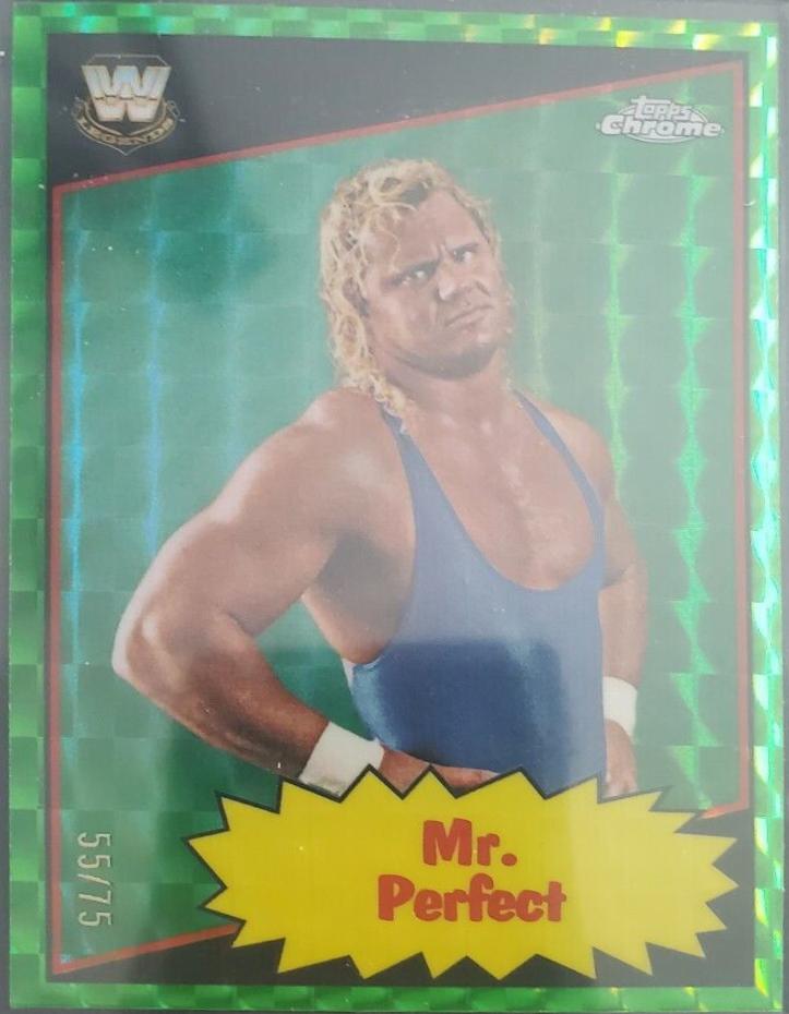 Mr. Perfect [Neon Green Geometric Refractor] #85TL-MP