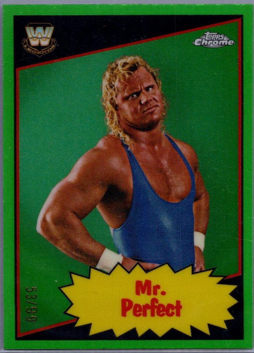 Mr. Perfect [Neon Green Refractor] #85TL-MP