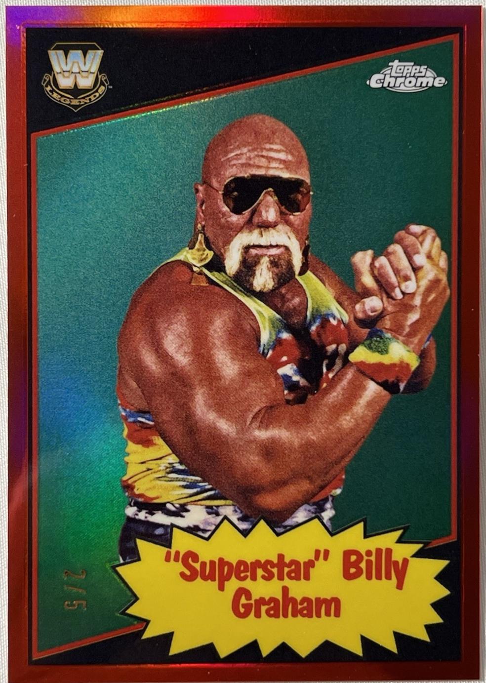 Superstar Billy Graham [Red Refractor] #85TL-SG
