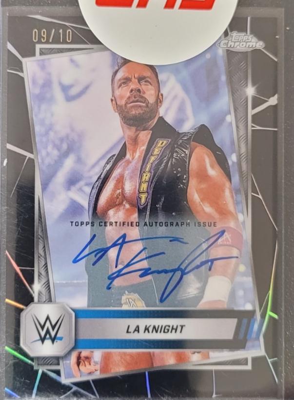 LA Knight [Black Refractor] #CLA-LA