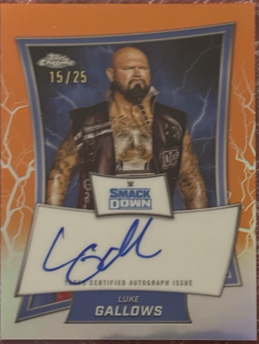 Luke Gallows [Orange Refractor] #CLA-LU
