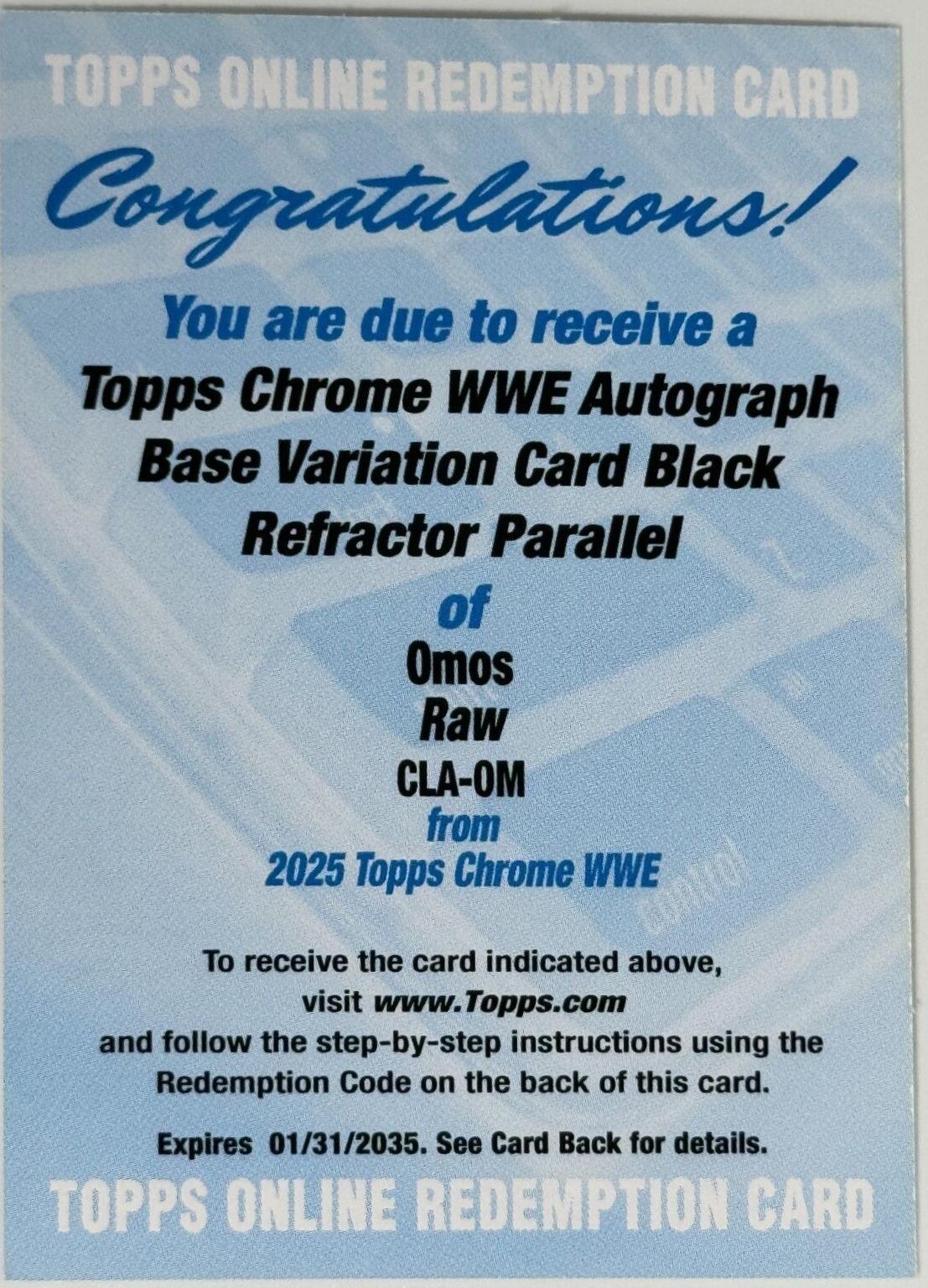 Omos [Black Refractor] #CLA-OM
