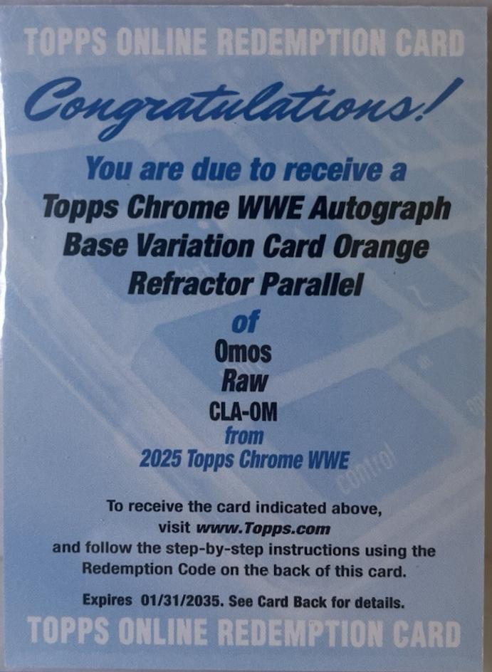 Omos [Orange Refractor] #CLA-OM