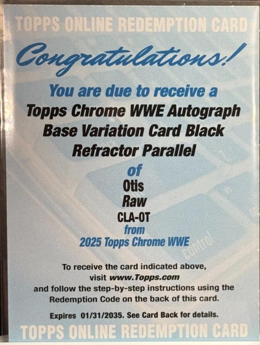 Otis [Black Refractor] #CLA-OT