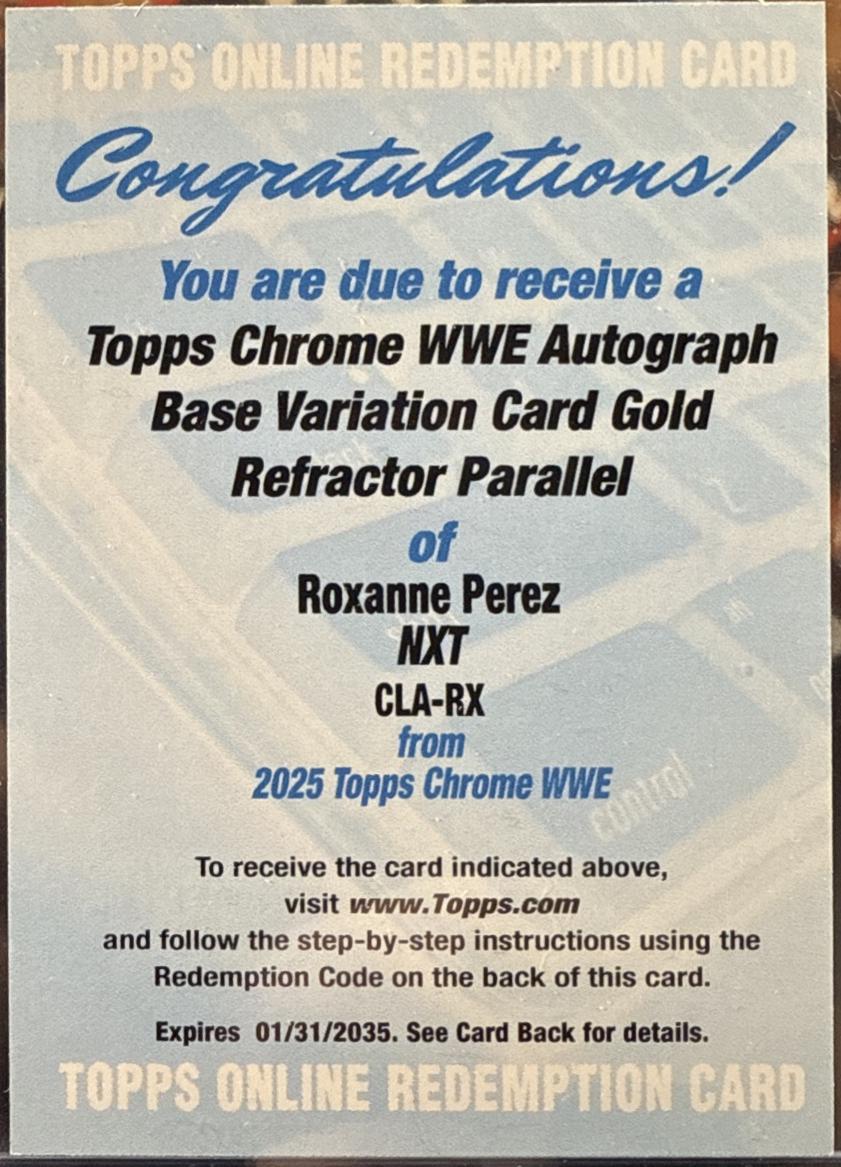 Roxanne Perez #CLA-RX