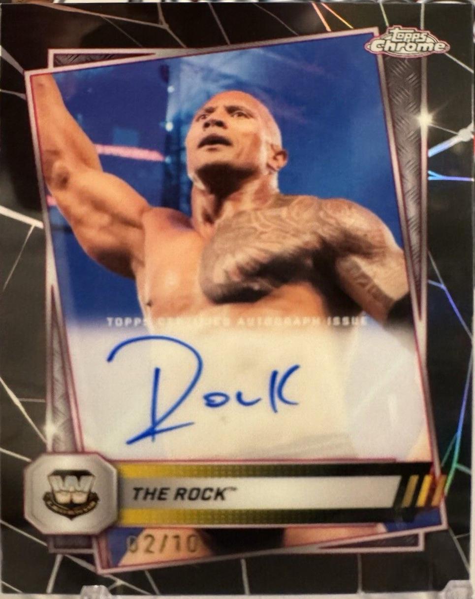 The Rock [Black Refractor] #CLA-RK