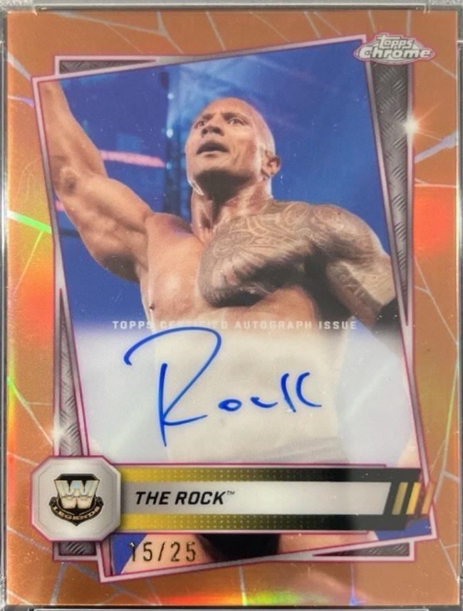 The Rock [Orange Refractor] #CLA-RK