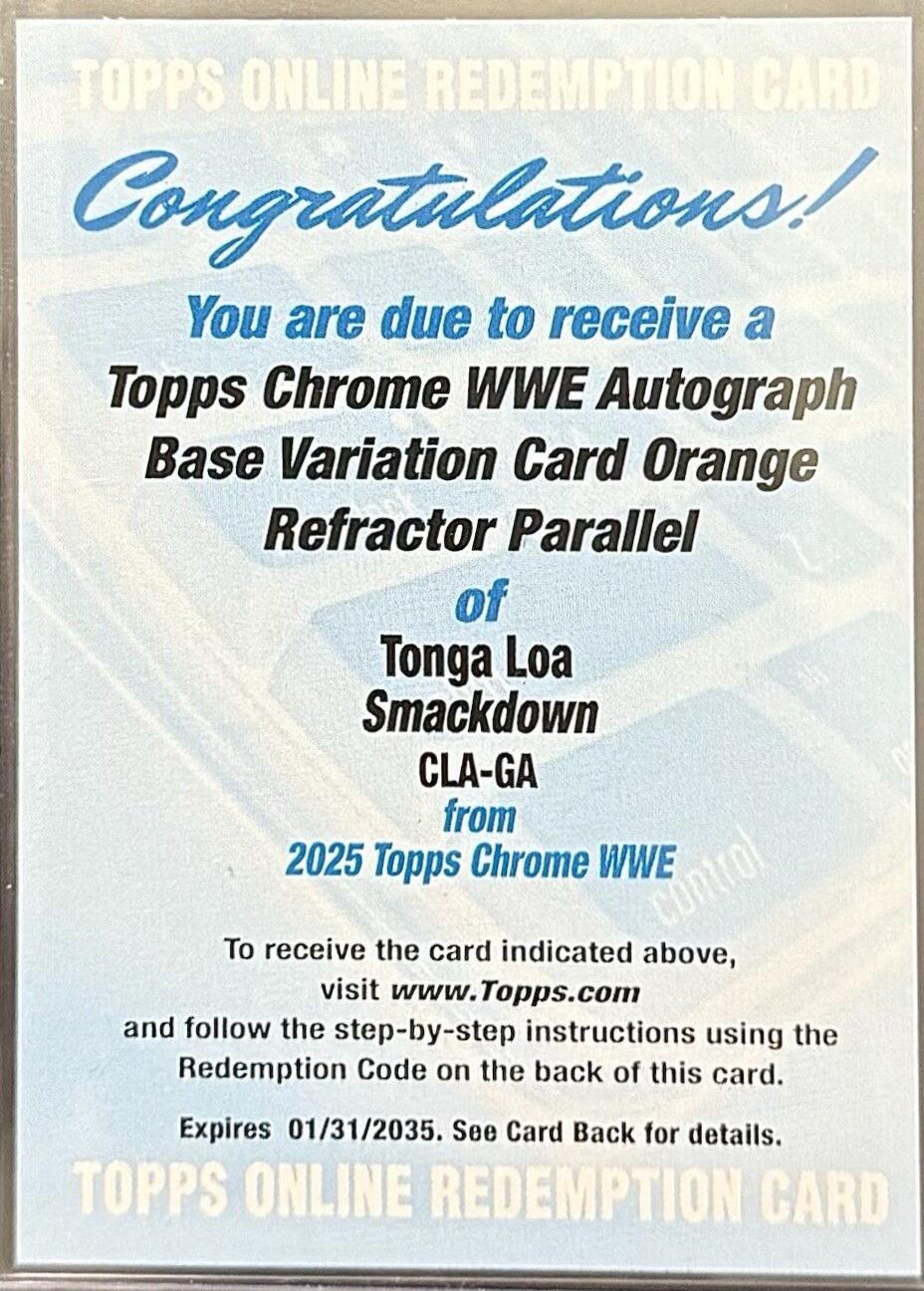 Tonga Loa [Orange Refractor] #CLA-GA