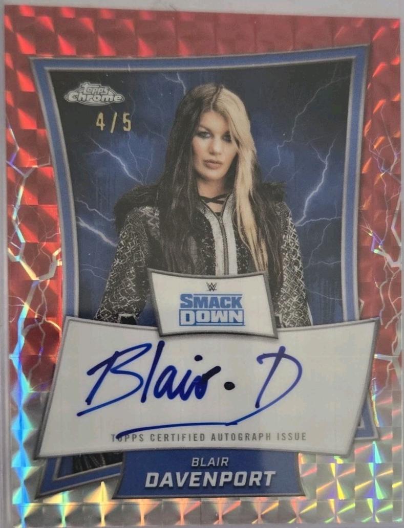 Blair Davenport [Red Geometric Refractor] #BBA-BLA