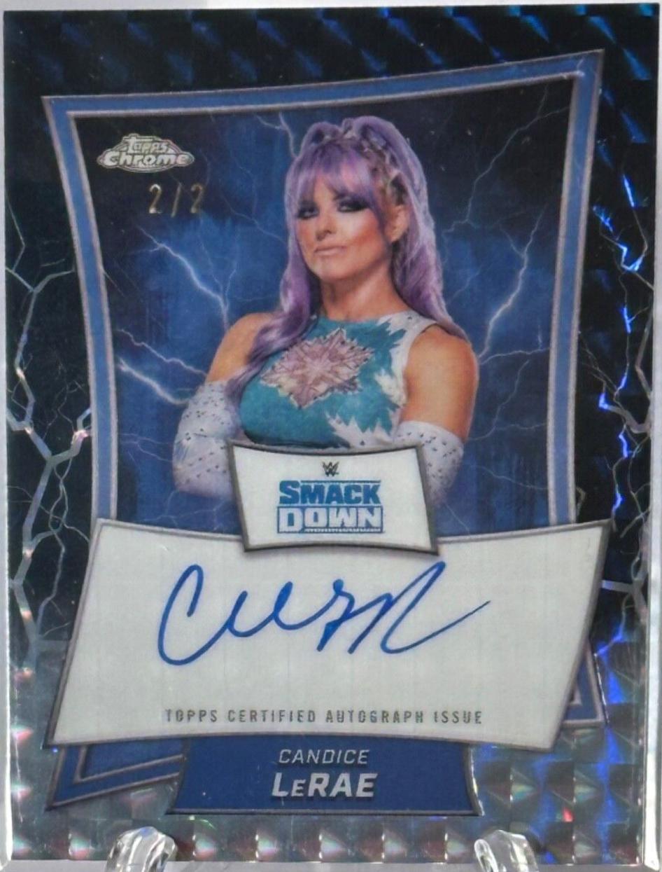 Candice LeRae [Black Geometric Refractor] #BBA-CAN
