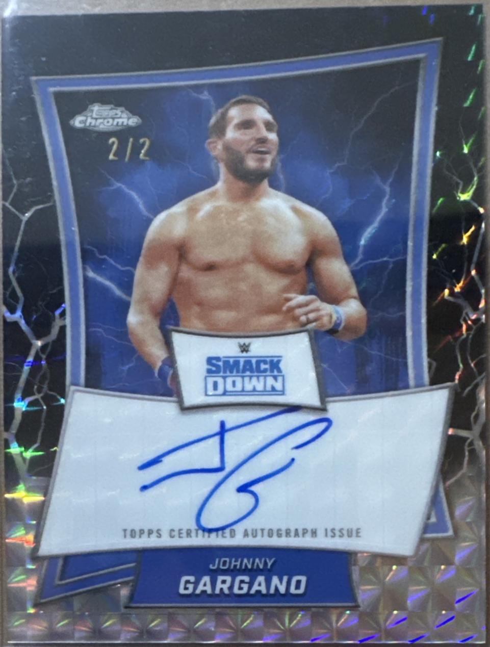 Johnny Gargano [Black Geometric Refractor] #BBA-JOH