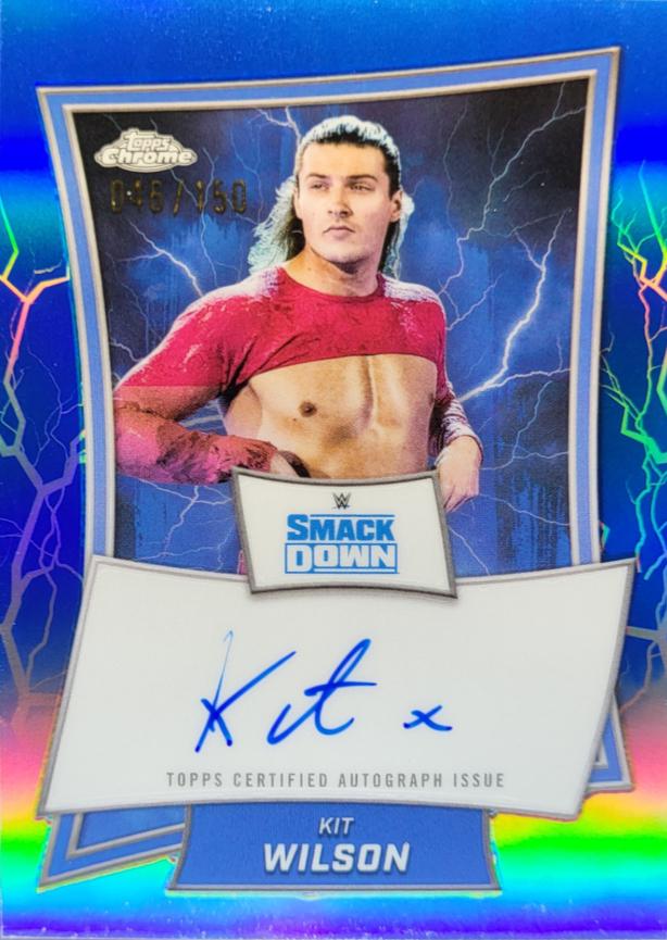 Kit Wilson [Blue Refractor] #BBA-KIT