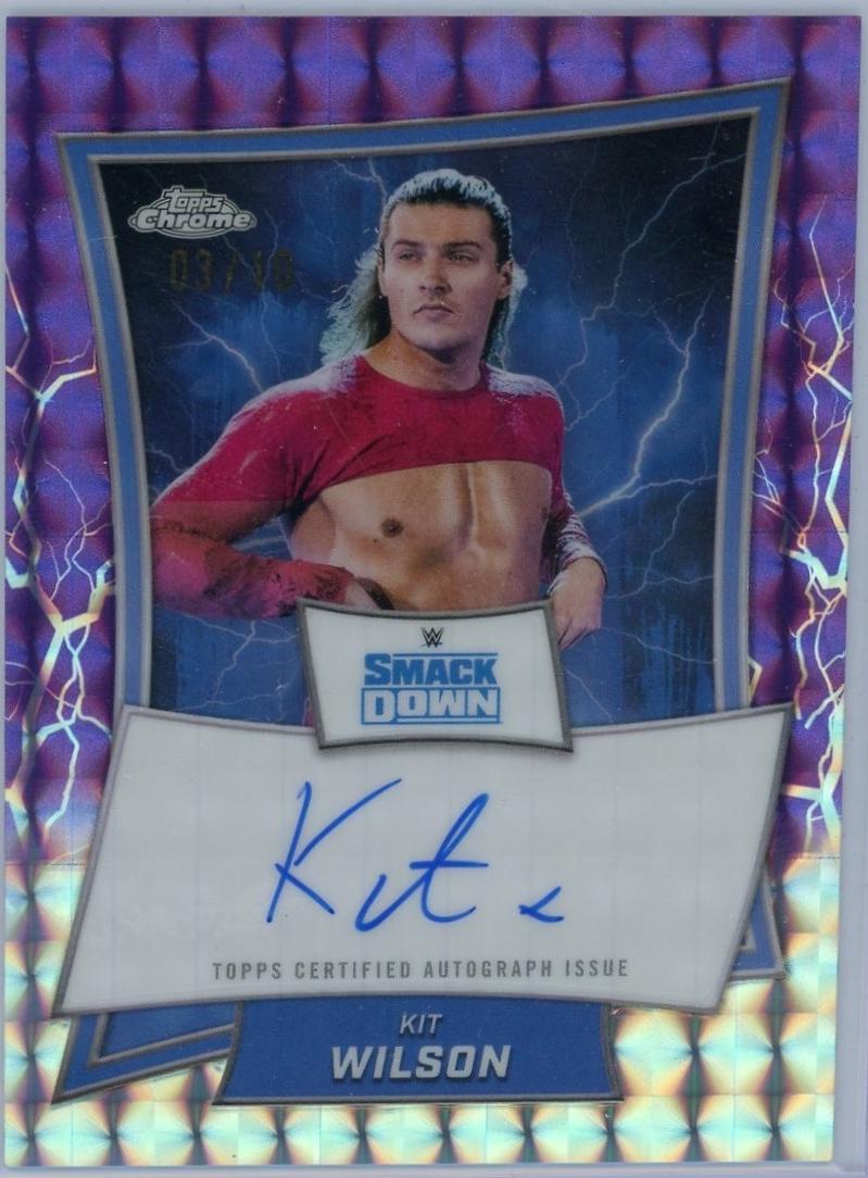 Kit Wilson [Purple Geometric Refractor] #BBA-KIT