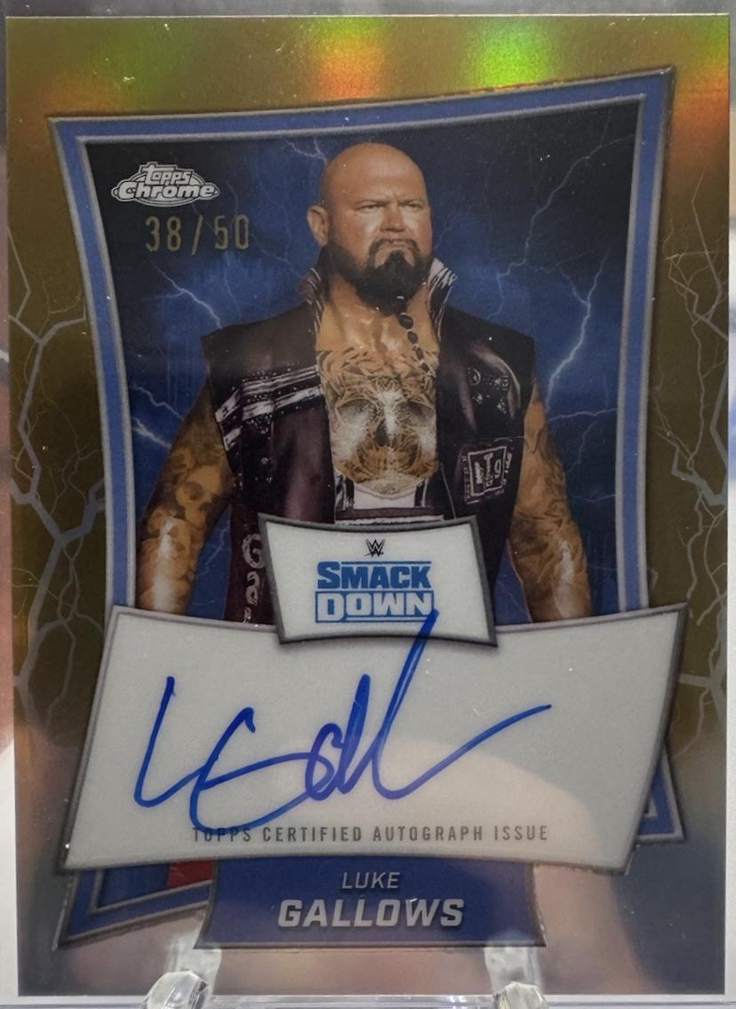 Luke Gallows [Gold Refractor] #BBA-LKE