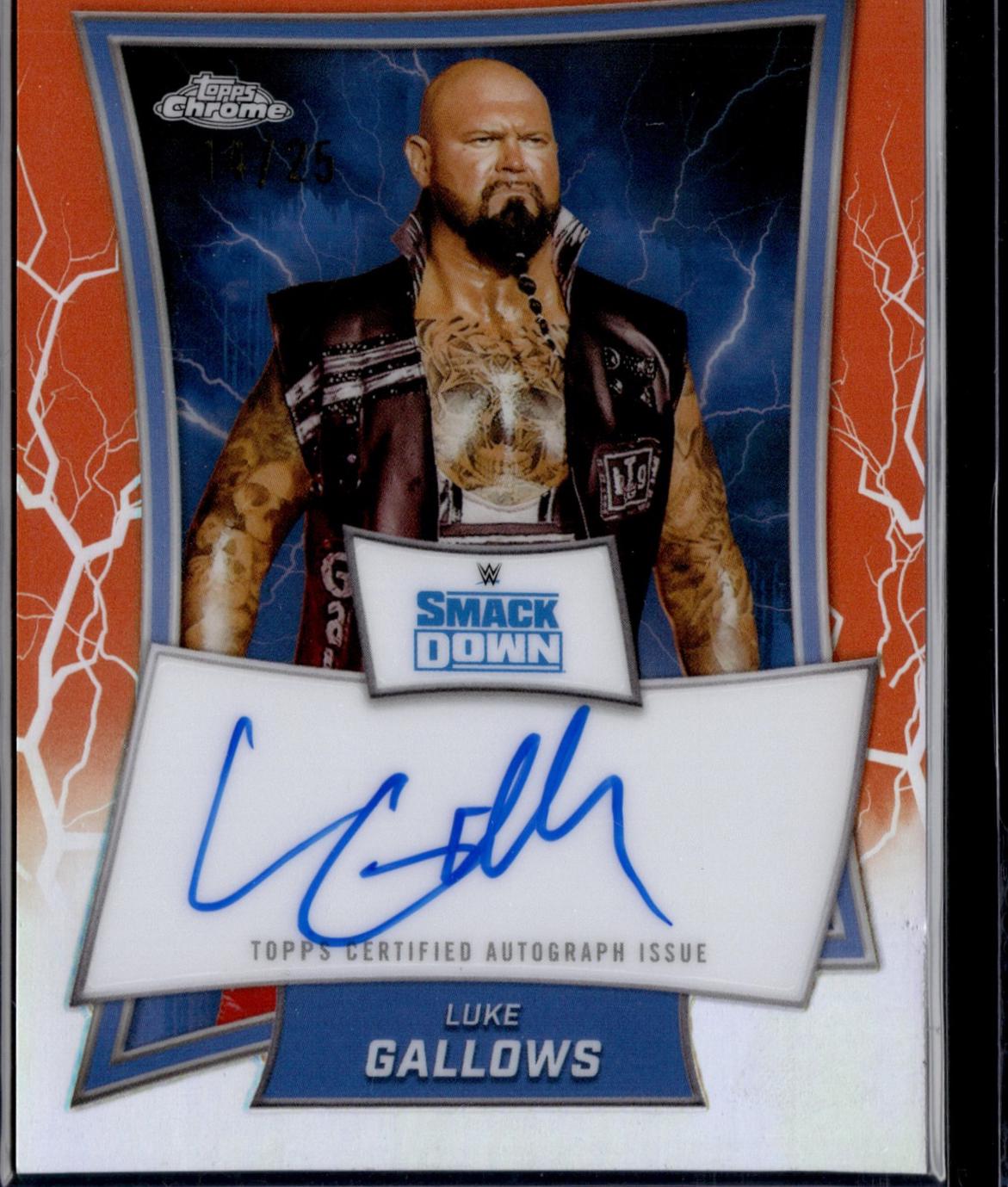 Luke Gallows [Orange Refractor] #BBA-LKE
