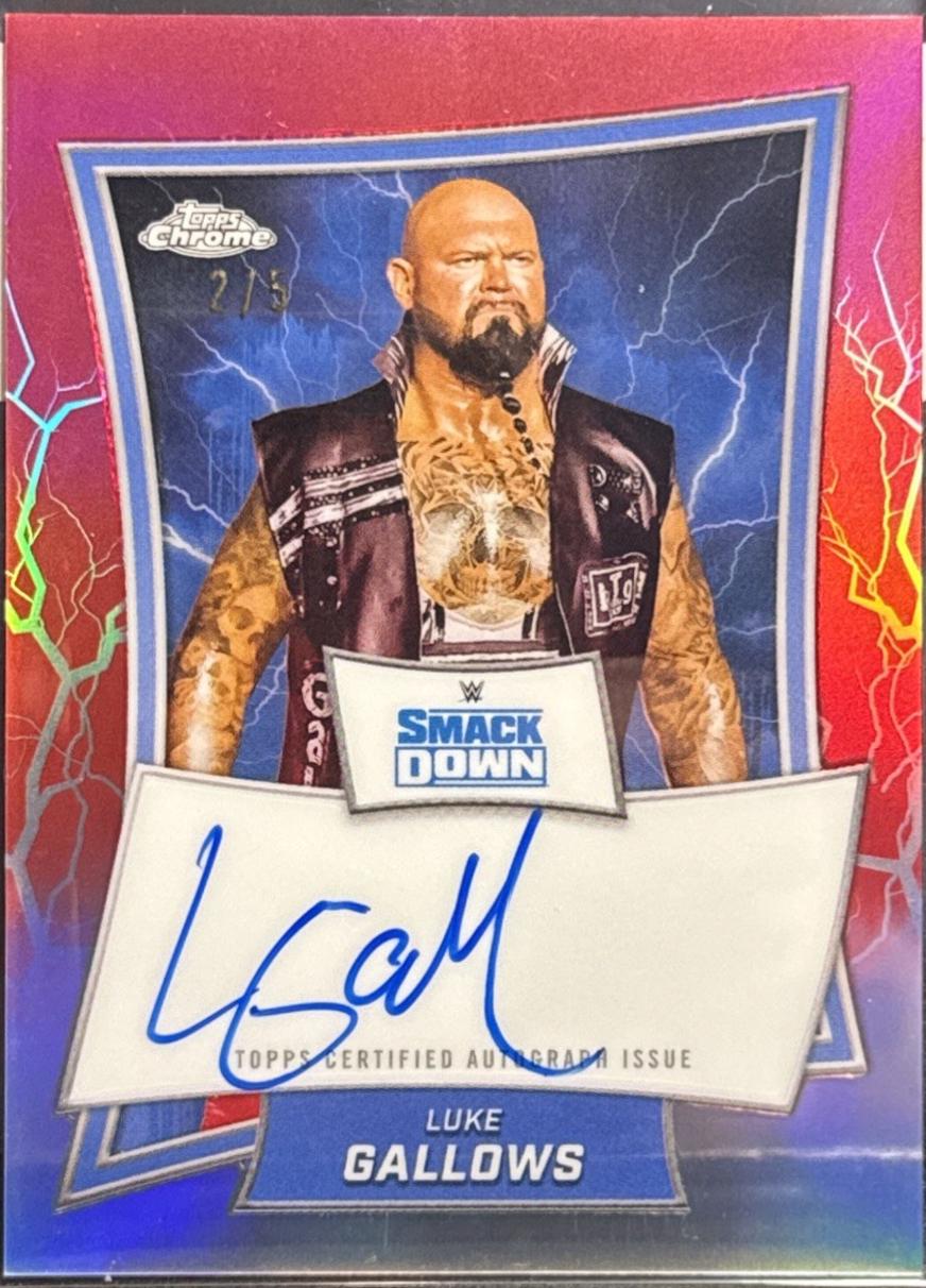 Luke Gallows [Red Refractor] #BBA-LKE