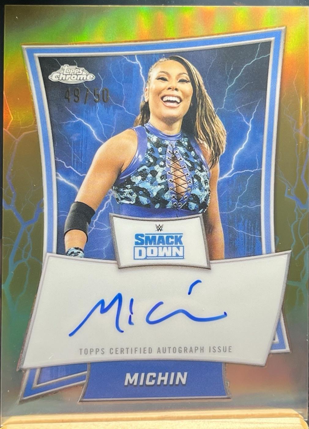 Michin [Gold Refractor] #BBA-MCH