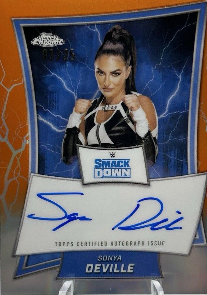 Sonya Deville [Orange Refractor] #BBA-SDE