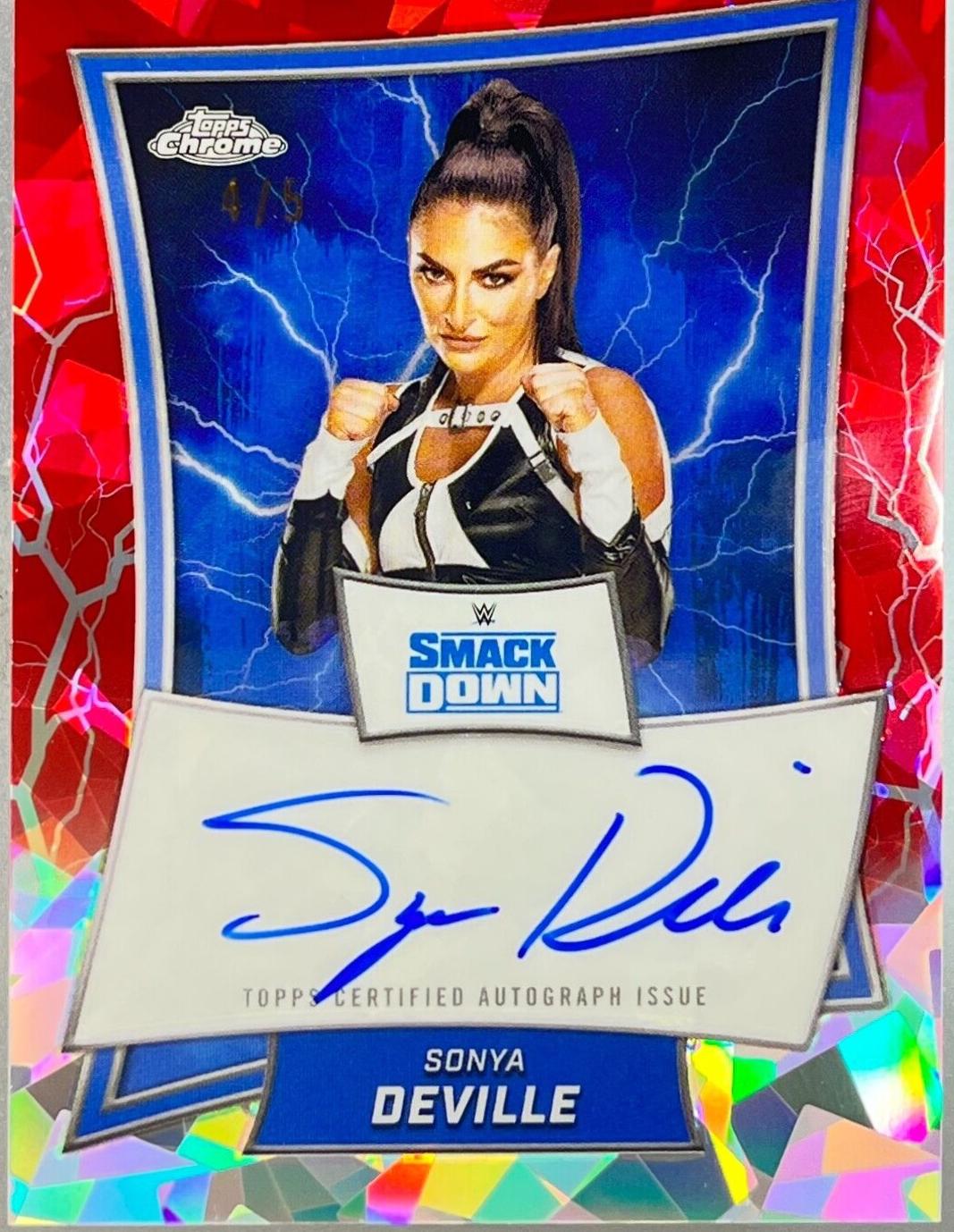 Sonya Deville [Red Refractor] #BBA-SDE
