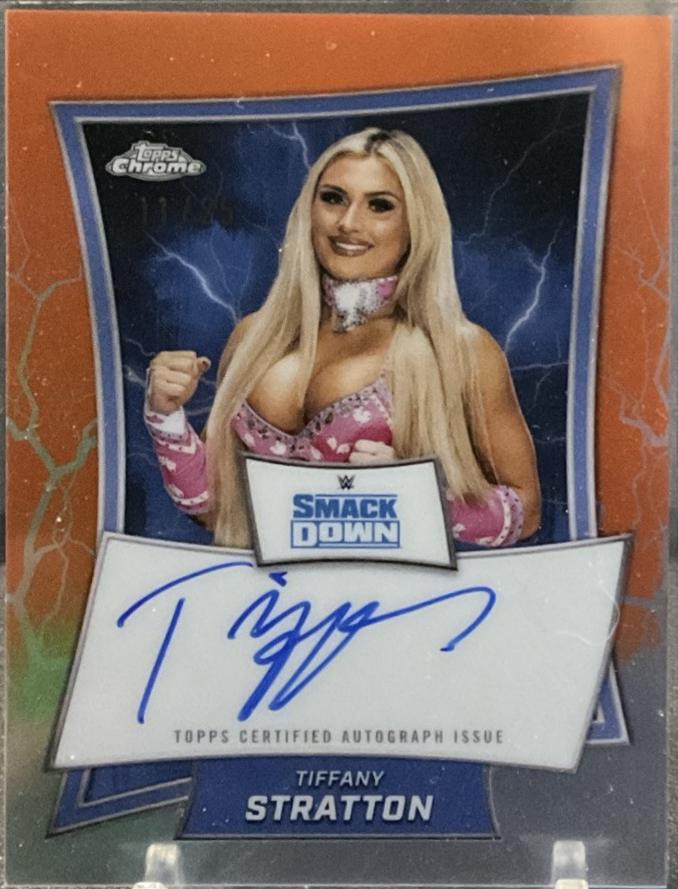 Tiffany Stratton [Orange Refractor] #BBA-TIF