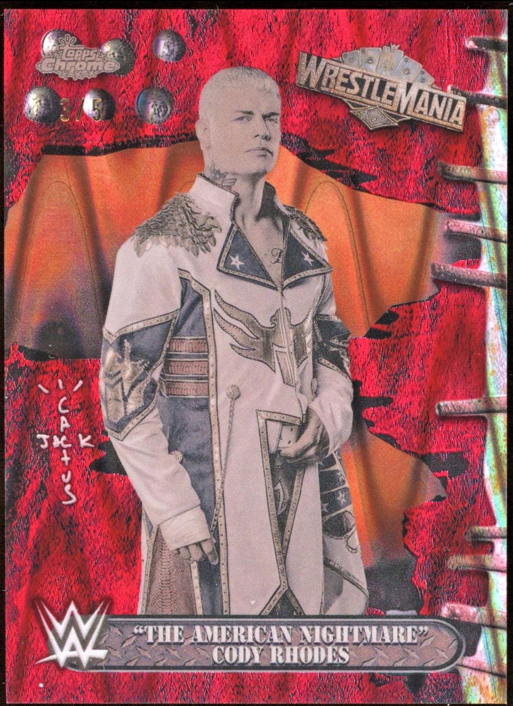 The American Nightmare Cody Rhodes [Red] #10