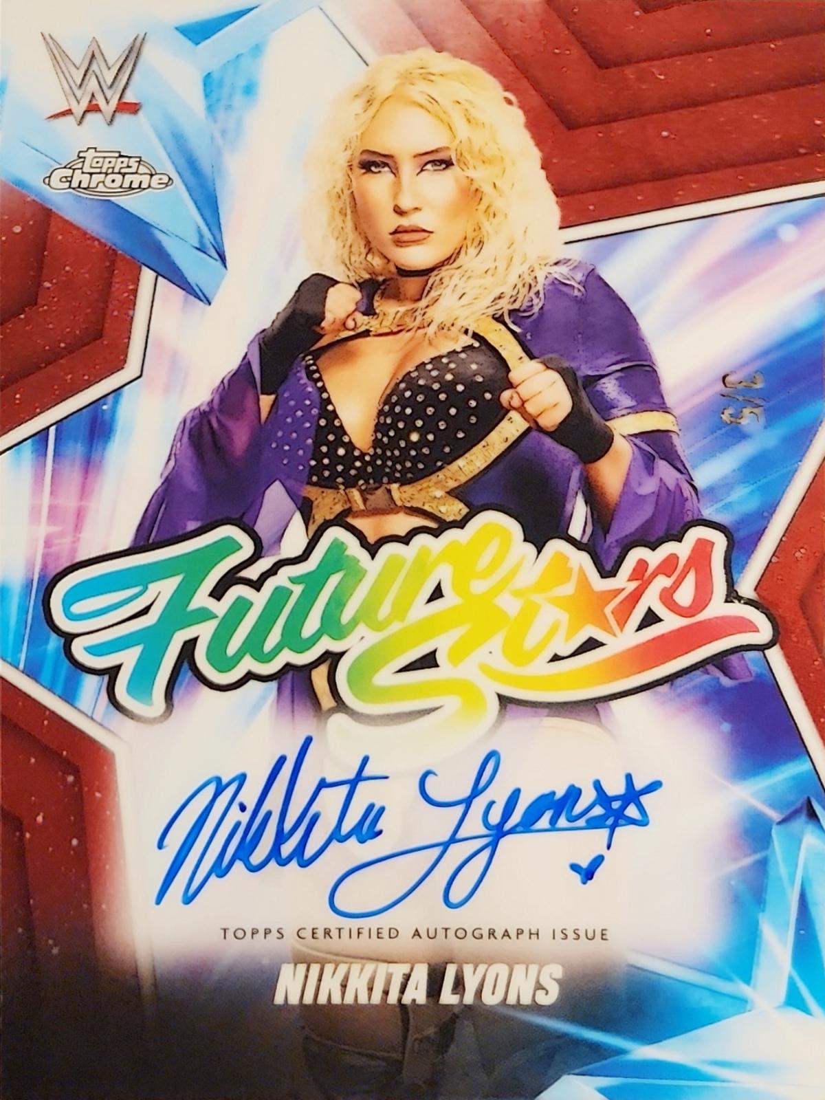 Nikkita Lyons [Red Refractor] #FSA-NL