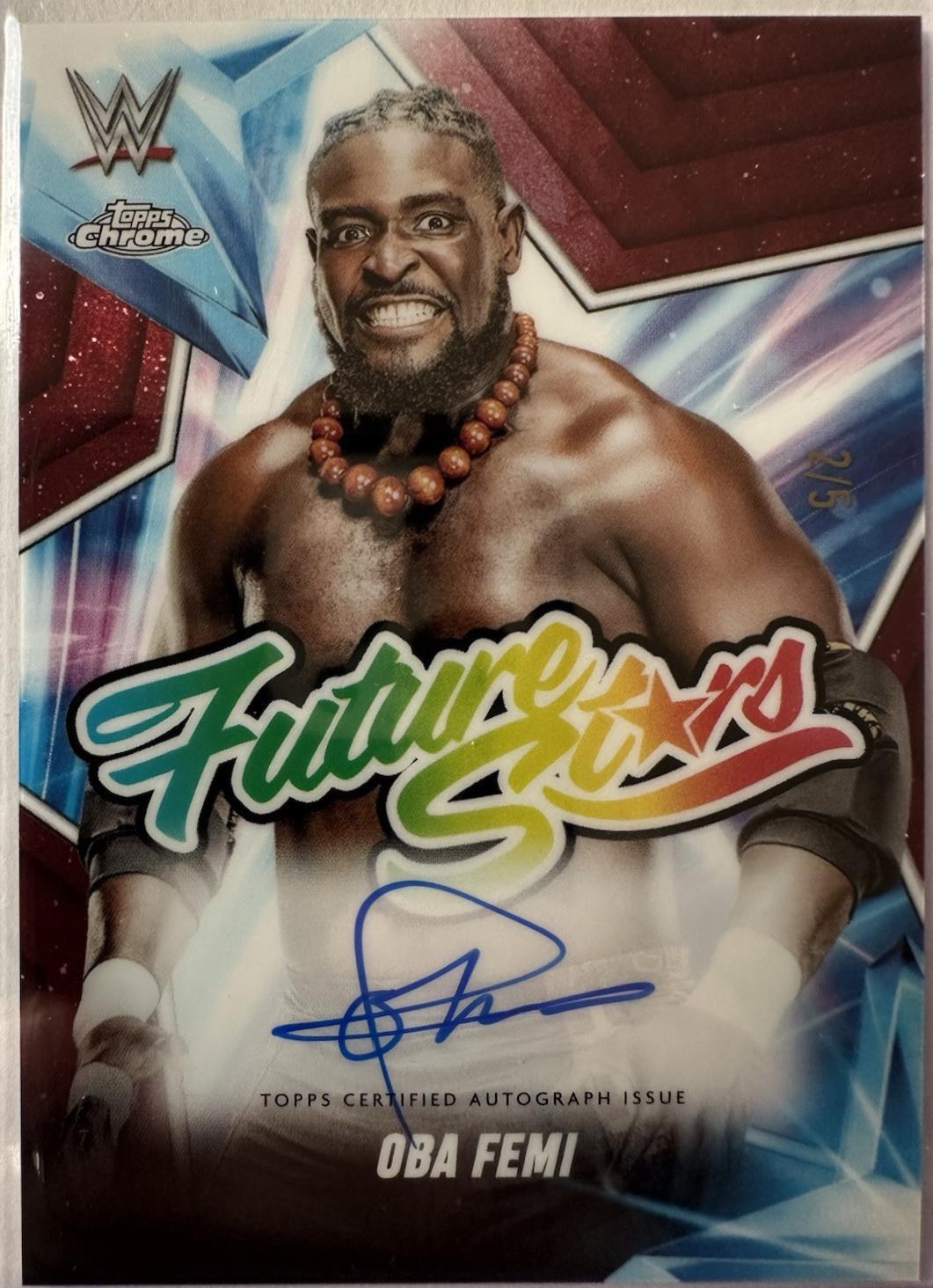 Oba Femi [Red Refractor] #FSA-OF