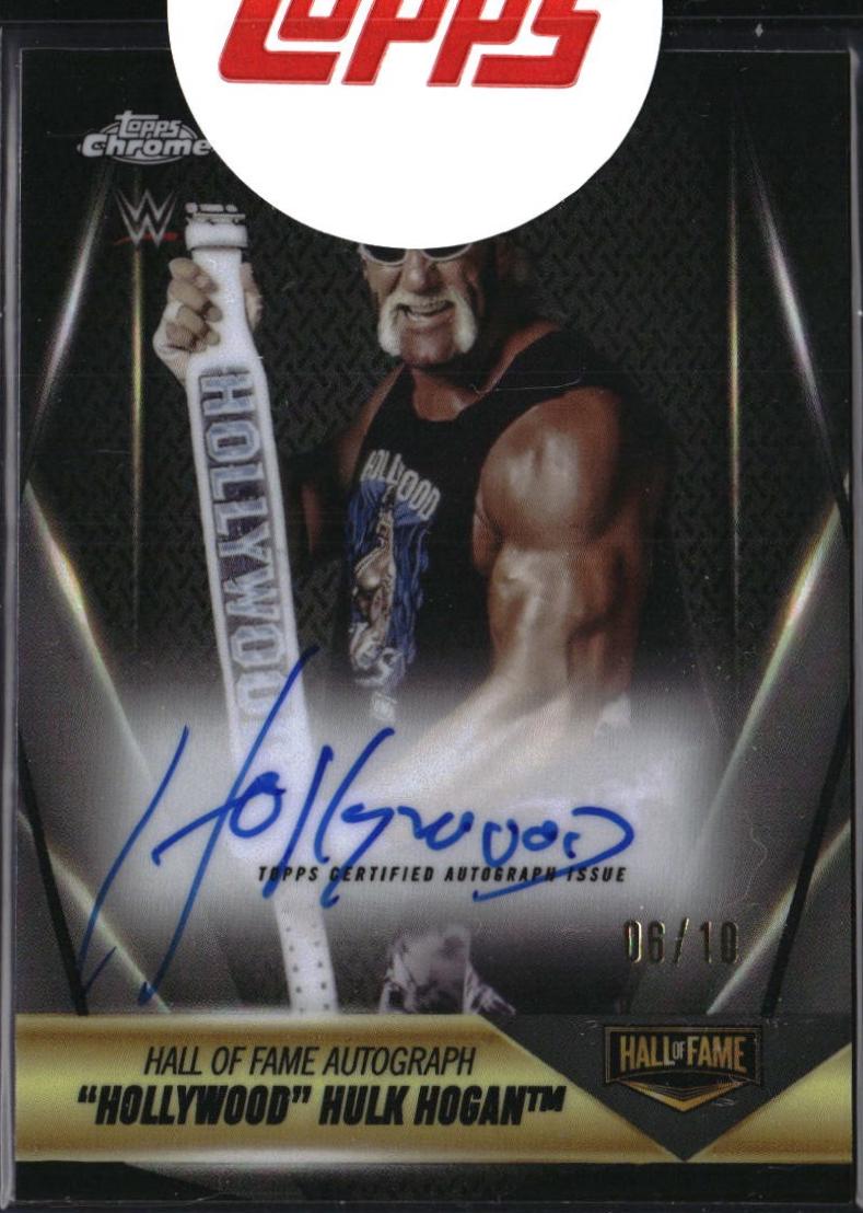 Hollywood Hulk Hogan™ [Black Refractor] #HOF-HH