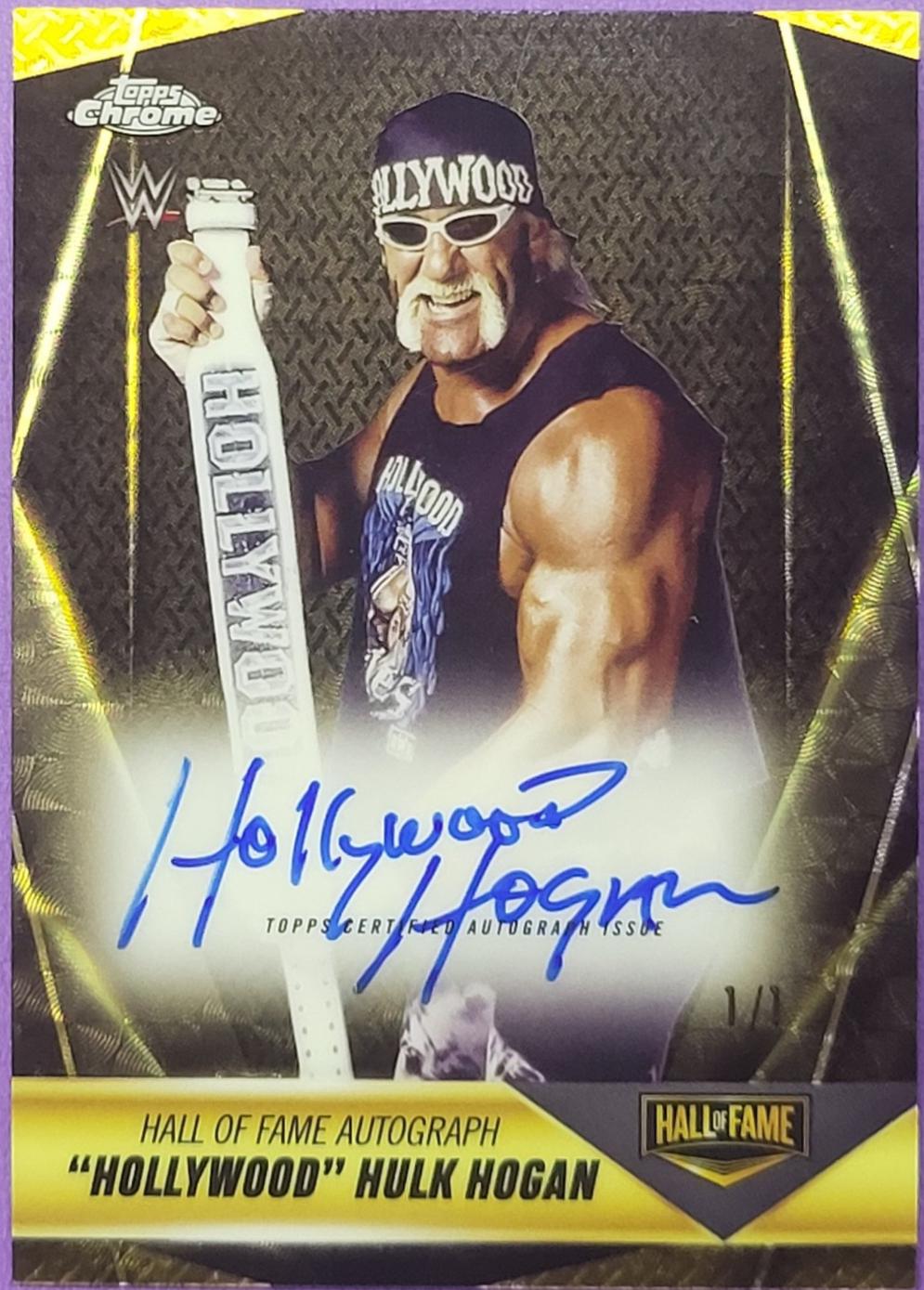 Hollywood Hulk Hogan™ [Superfractor] #HOF-HH