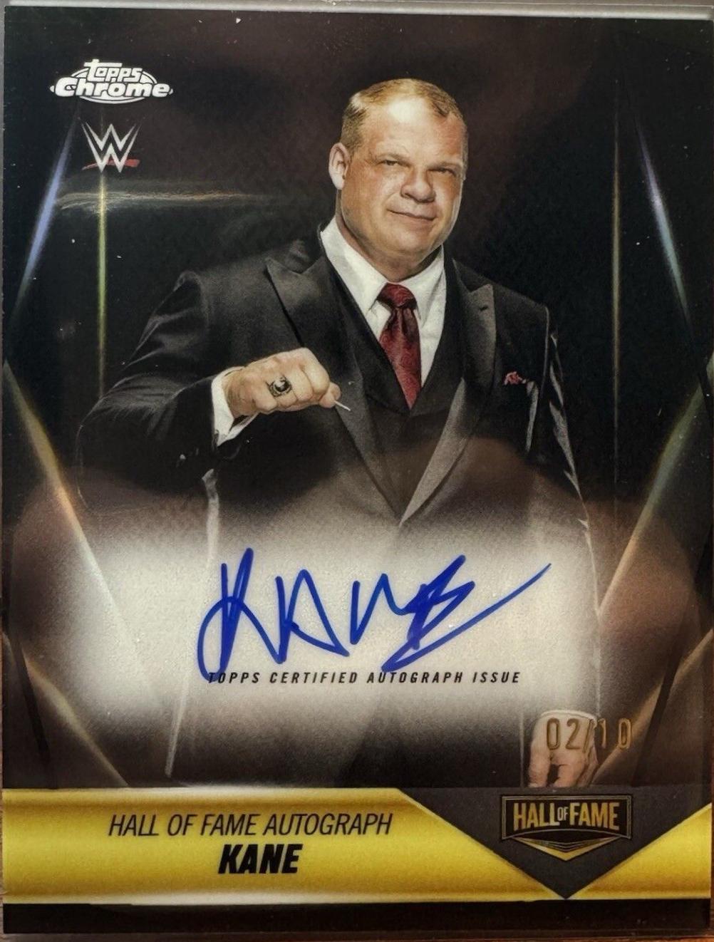 Kane [Black Refractor] #HOF-KN