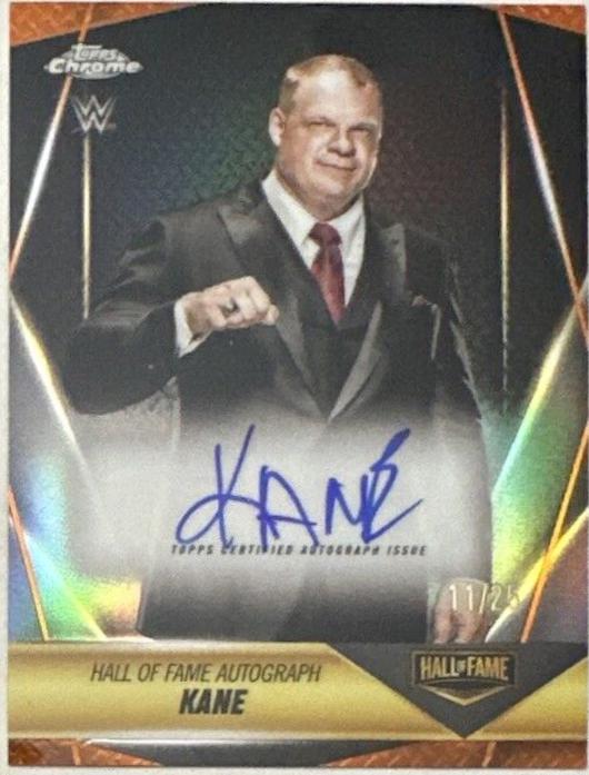 Kane [Orange Refractor] #HOF-KN