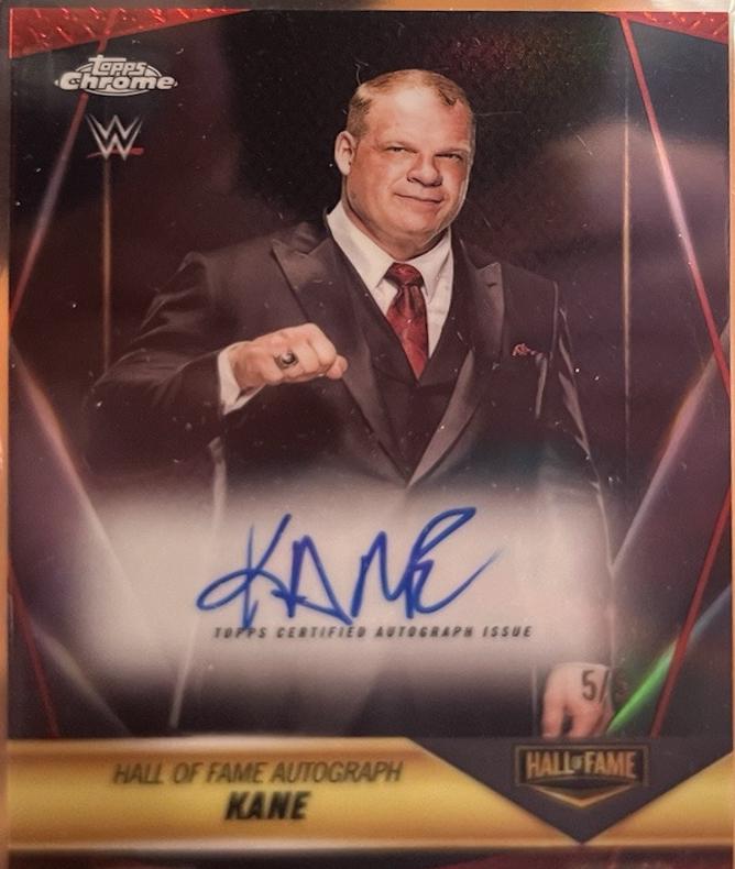 Kane [Red Refractor] #HOF-KN