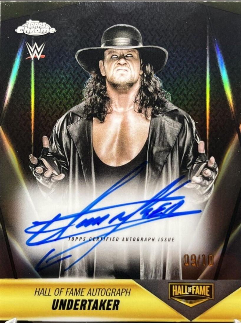 Undertaker [Black Refractor] #HOF-UT
