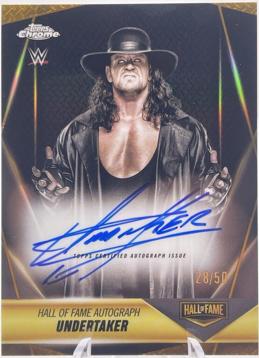 Undertaker [Gold Refractor] #HOF-UT