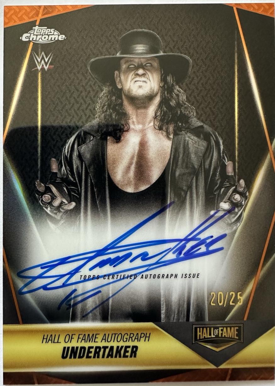 Undertaker [Orange Refractor] #HOF-UT