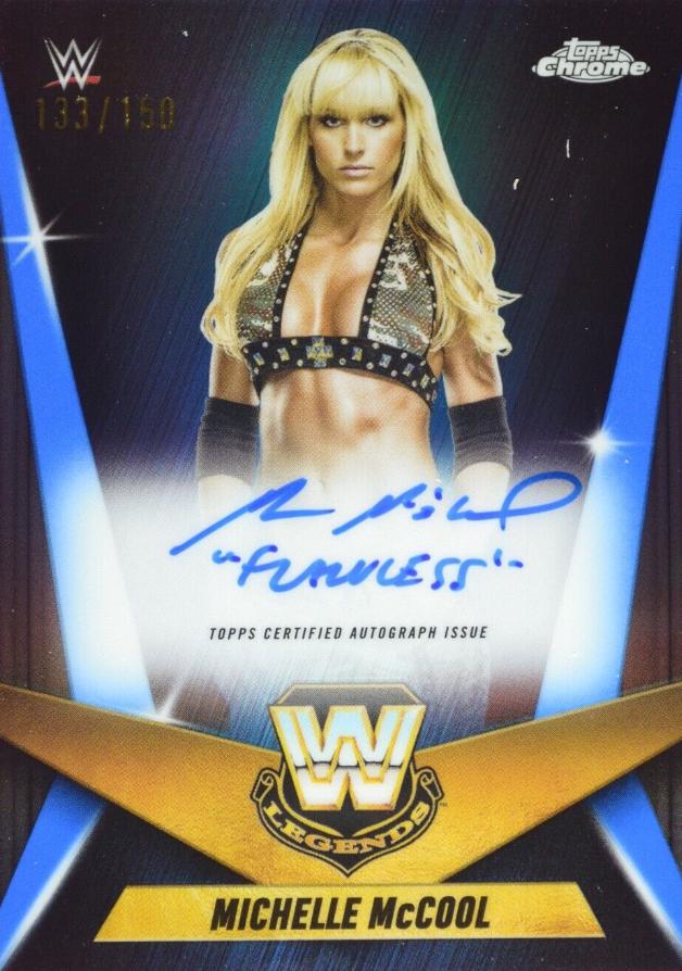 Michelle McCool [Blue Refractor] #LCA-MM