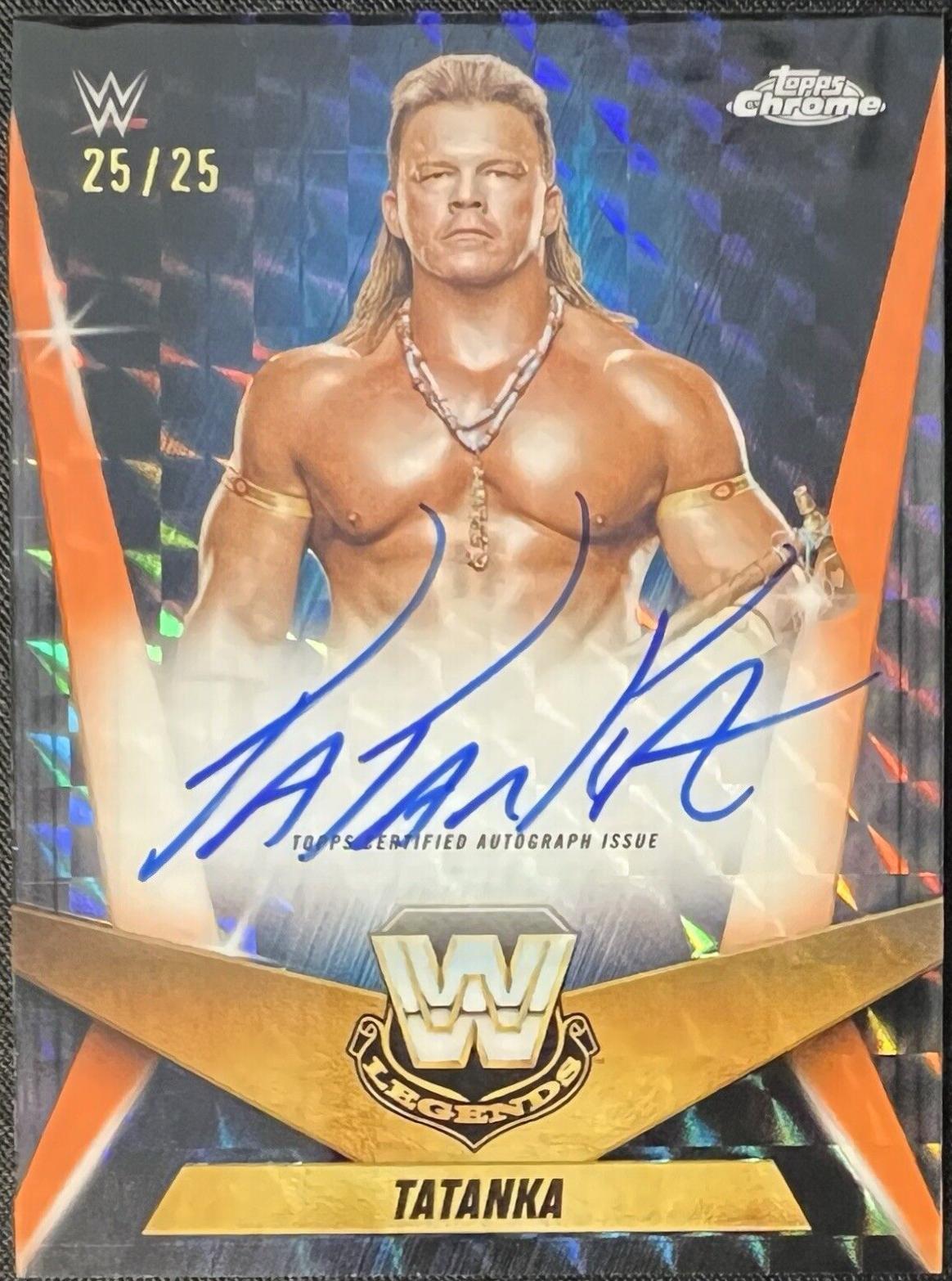 Tatanka [Orange Geometric Refractor] #LCA-TT