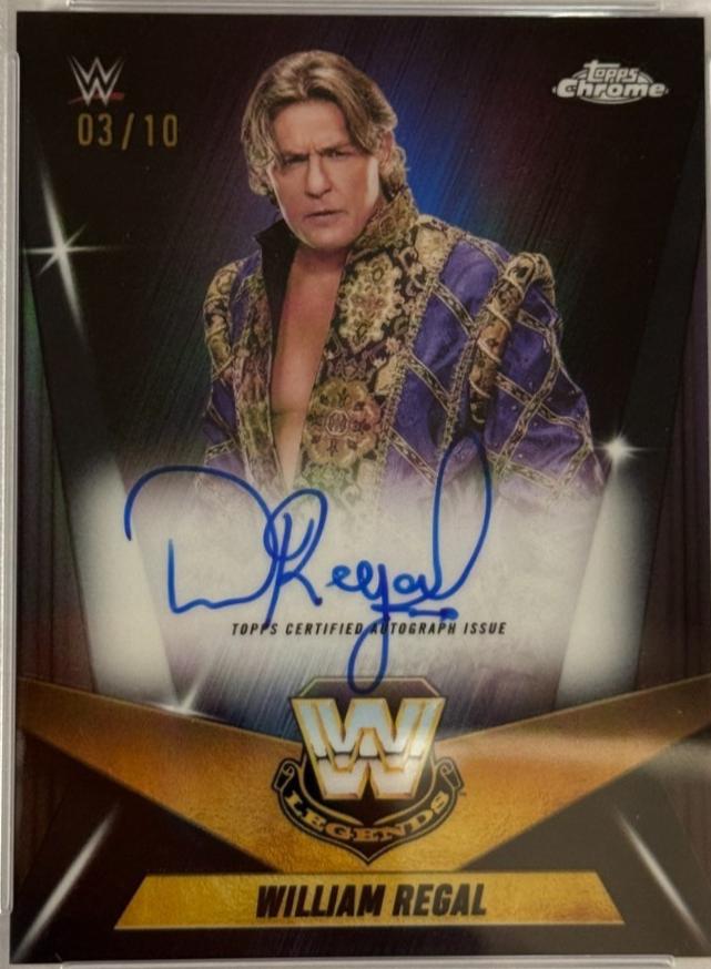 William Regal [Black Refractor] #LCA-WR